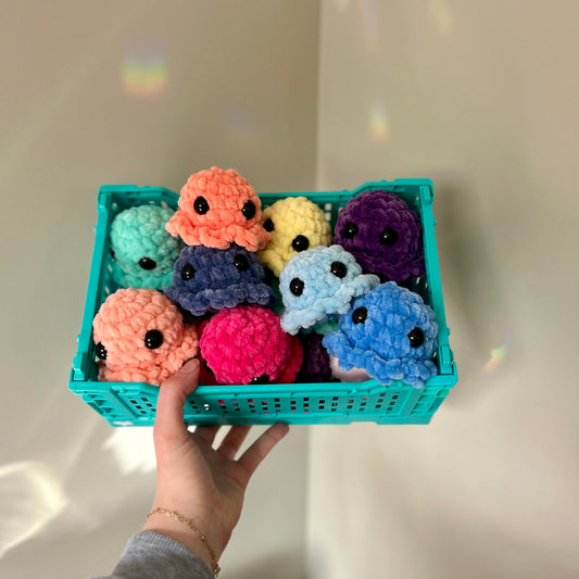 Crochet Mini Octopus Plushie