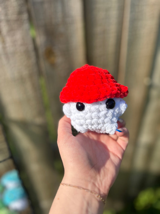 Chonky Crochet Mushroom Guy - Multiple Colors