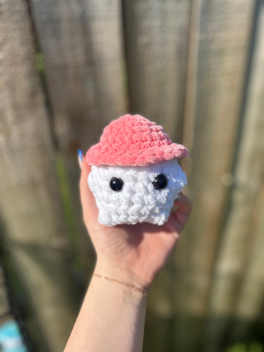 Chonky Crochet Mushroom Guy - Multiple Colors