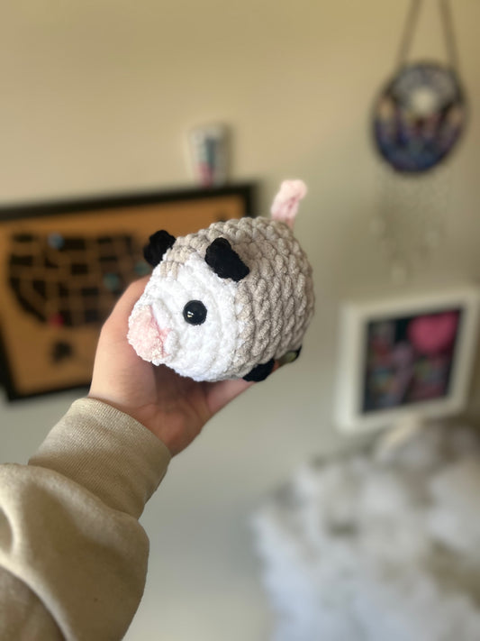 Crochet Opossum Plushie
