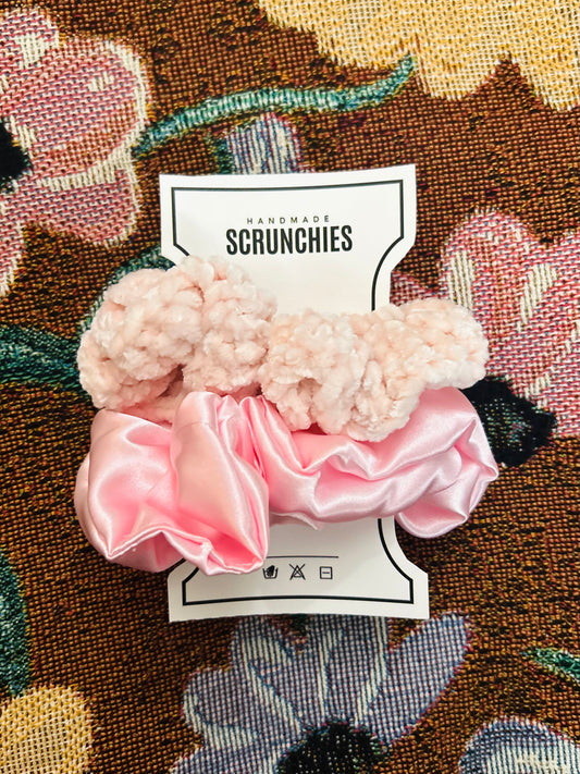 Cotton Candy Scrunchie Duo